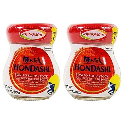 Japanese Hon Dashi Bonito Fish Soup Stock - 2.1 oz x 2 bottles