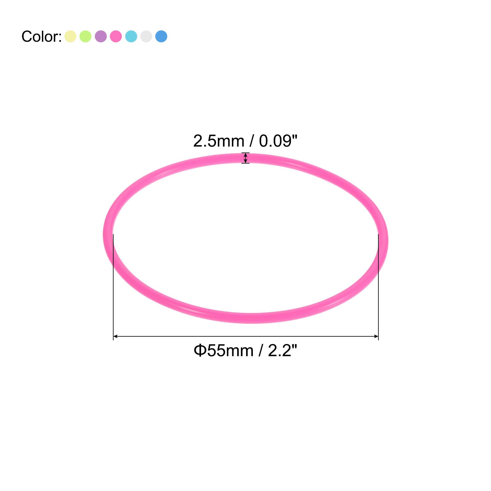PATIKIL Silicone Jelly Bracelets - Image 2