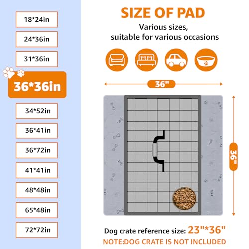 Tapis hygiéniques lavables pour chien alèse réutilisable éducation chiot - 13
