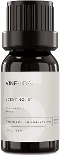 VINEVIDA [0.33oz] Banana Fragrance Oil for Candle Making - Made in USA Candle Scents for Candle Making - Natural Candle Fragrance Oil - Scents for Soap Making