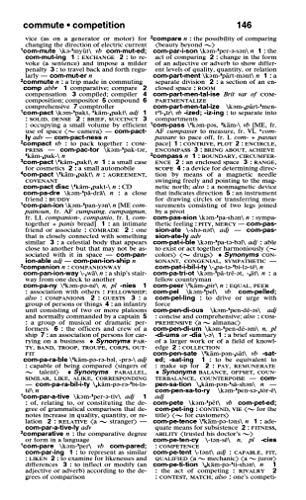 The Merriam-Webster Dictionary #TOP6