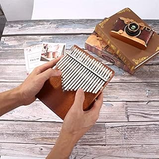 Générique Mini Finger Kalimba Thumb Piano Piano à Pouce Kalimba en érable à 21 Touches avec Accessoires d’instrument à… - Les Beatles, Paul McCartney, John Lennon, RIngo Starr, George Harrison Générique Mini Finger Kalimba Thumb Piano Piano à Pouce Kalimba en érable à 21 Touches avec Accessoires d'instrument à… – Image 3
