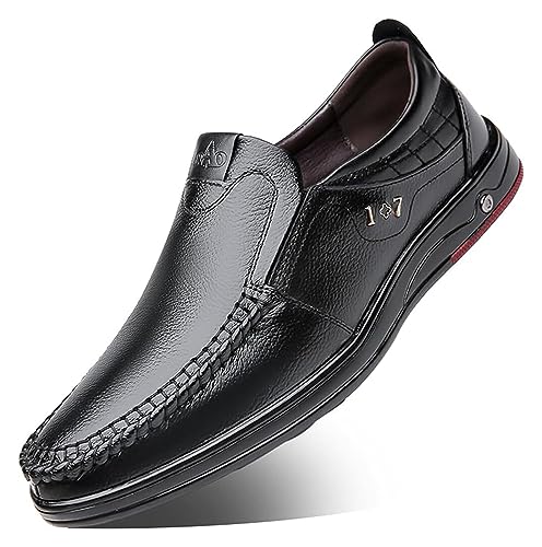 Men Business Working Office Shoes Leather Walking Casual Driving Loafers Oxfords Male Luxury Party Fashion Formal Sneakers Stylish Men's Dress Shoes