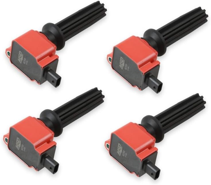 82594 Ignition Coils, Red, 4-Pack