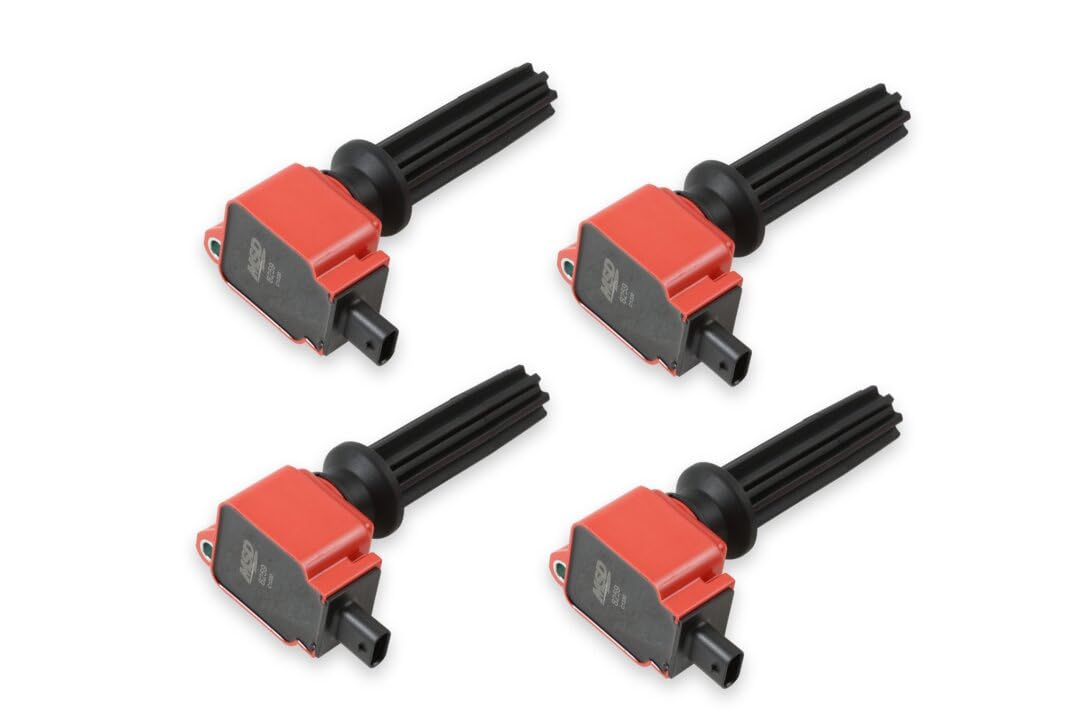 82594 Ignition Coils, Red, 4-Pack