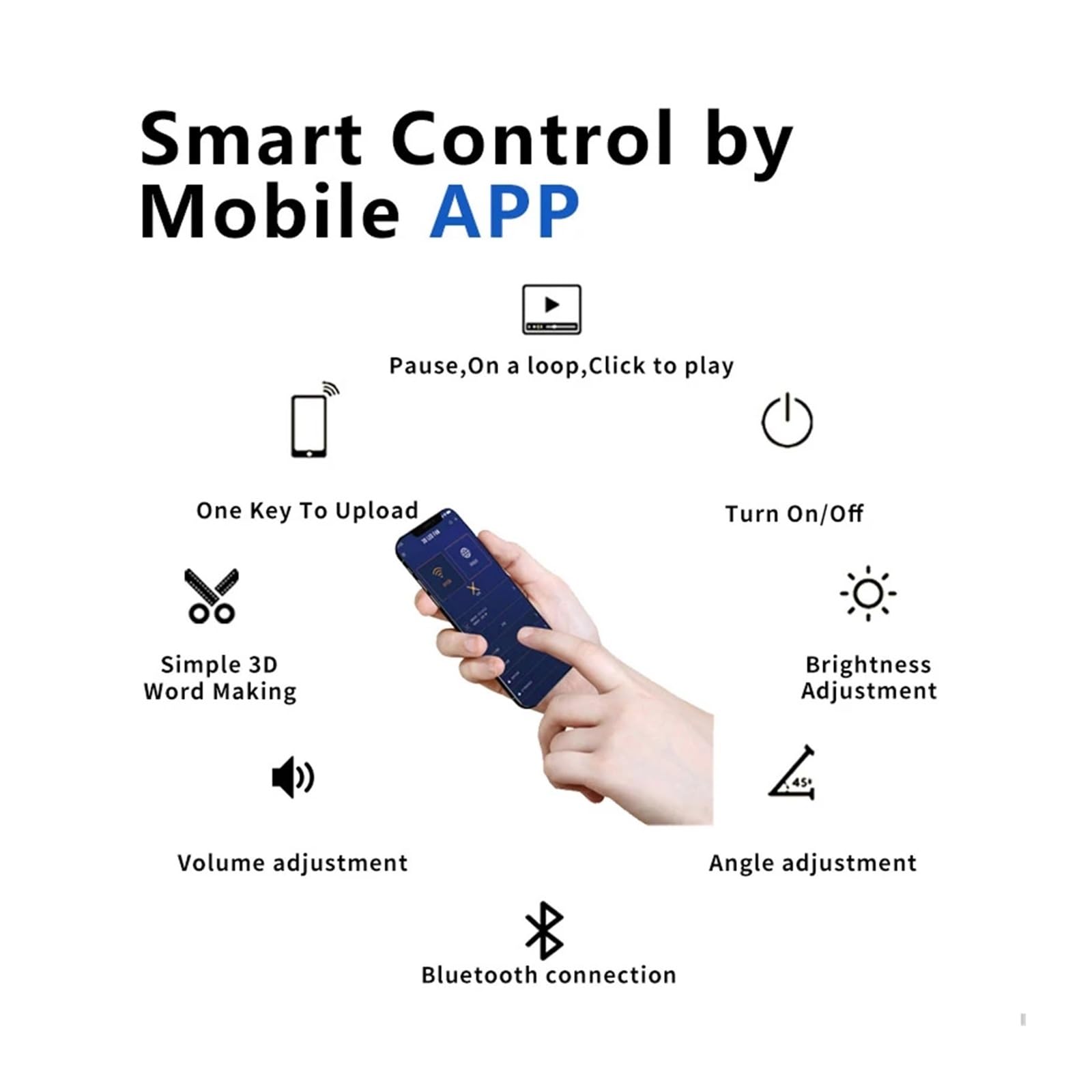 30CM WIFI 256Pcs Led 3D Hologram Logo Projector Advertising Holographic Fan For Event Rent And Shopping Mall Store