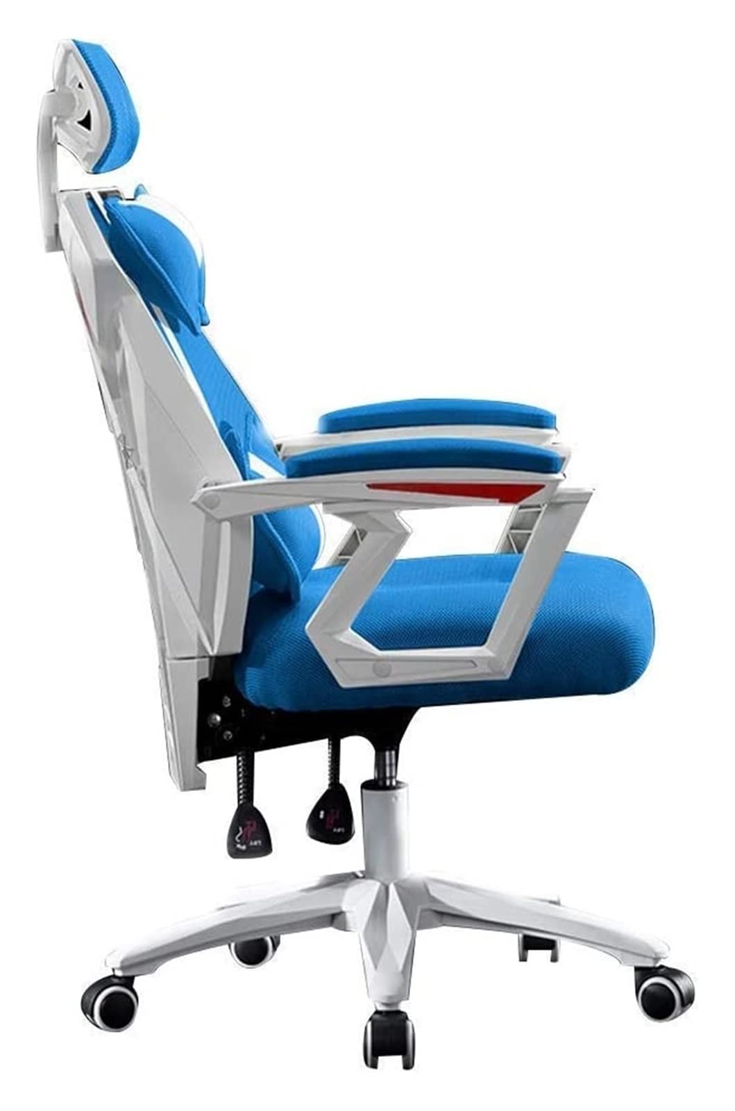 Office Chair Gaming Chair comter Chairs Office Chairs for Home Chair E-Sports Chair Reclining Ergonomic Racing Chair Comter Chair High Back Executive Chair Lift Swivel Chair (Color : Gre (Blue)