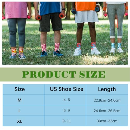 Image of Silkfly White Cotton Socks for Tie Dye White Crew Ankle Socks Tie Dye kit Party Supplies (Large,10 Pairs)