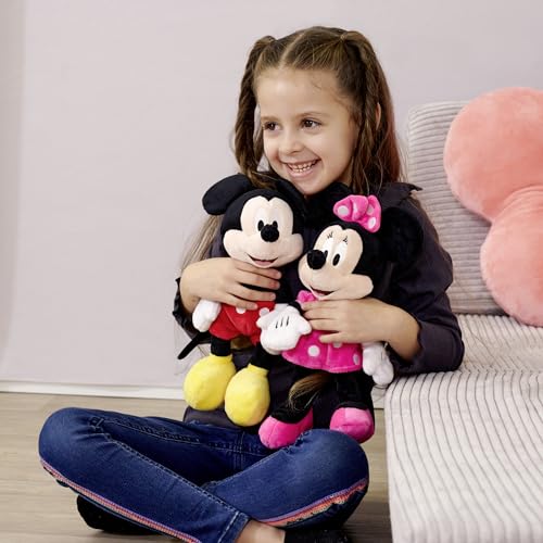 Simba 6315870225 - Disney Mickey Mouse, 25cm Plüschtier, Kuscheltier, Micky Maus, ab den ersten Lebensmonaten