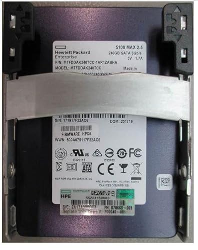 Hewlett Packard Enterprise SSD 240GB 6G SFF SATA MU QR�AP00040-001