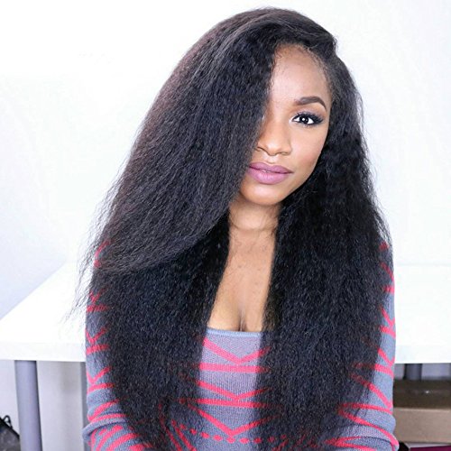 Kinky Straight Clips In Human Hair Extensions Coarse Yaki Clip Ins 100% Brazilian Virgin Hair For Black Women (115±5)g 8pcs/Set 18Inch