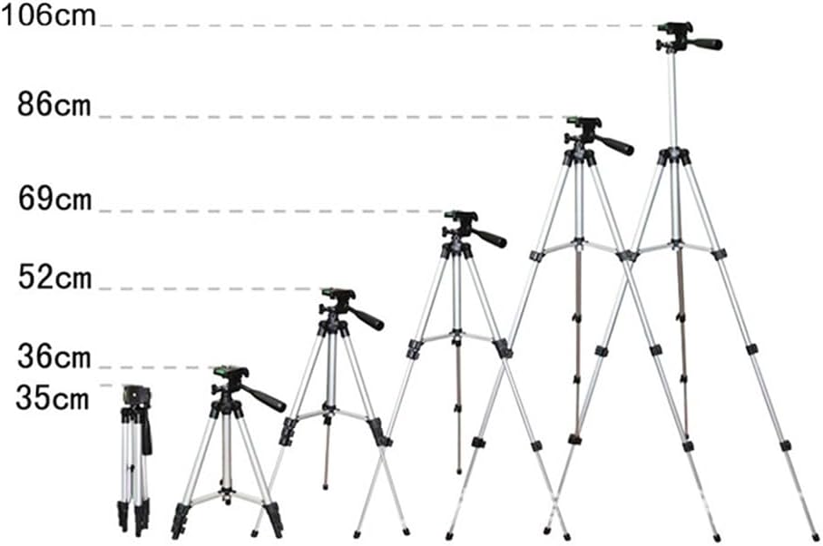 Tripé para câmera, tripé, resistente, 104 cm, para viagem, com monopé, adequado para smartphone, câmera DSLR, filmagem em 360°, vlogging, compacto, tripés de caça, acessórios para fotógrafos