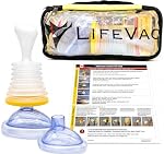 LifeVac Travel Kit (Canadian Version) - Choking Rescue Device, Portable Suction Rescue Device First Aid Kit for Kids and Adults, Portable Airway Suction Device | Anti Choking Device for Children and Adults