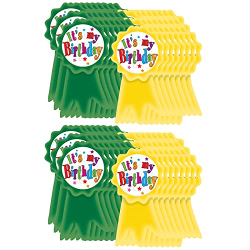 Rubans anniversaire Wear 'Em Badges pour animer une fête d'enfants
