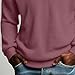 Long Sleeve Waffle Polo Shirts for Men Big and Tall Casual Collared Golf Shirt Lightweight Textured Knit Work Tops