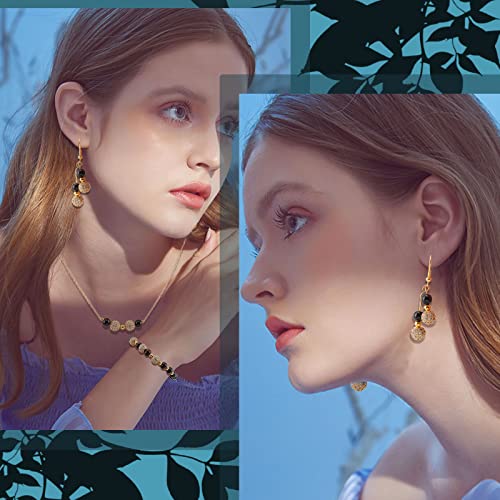 Nbeads 10 Pcs 8Mm Golden Cubic Zirconia Brass Beads, Clear Gemstones Cubic Zirconia Cz Stones Micro Pave Setting Disco Ball Spacer Round Beads For Bracelet Jewelry Making #TOP6