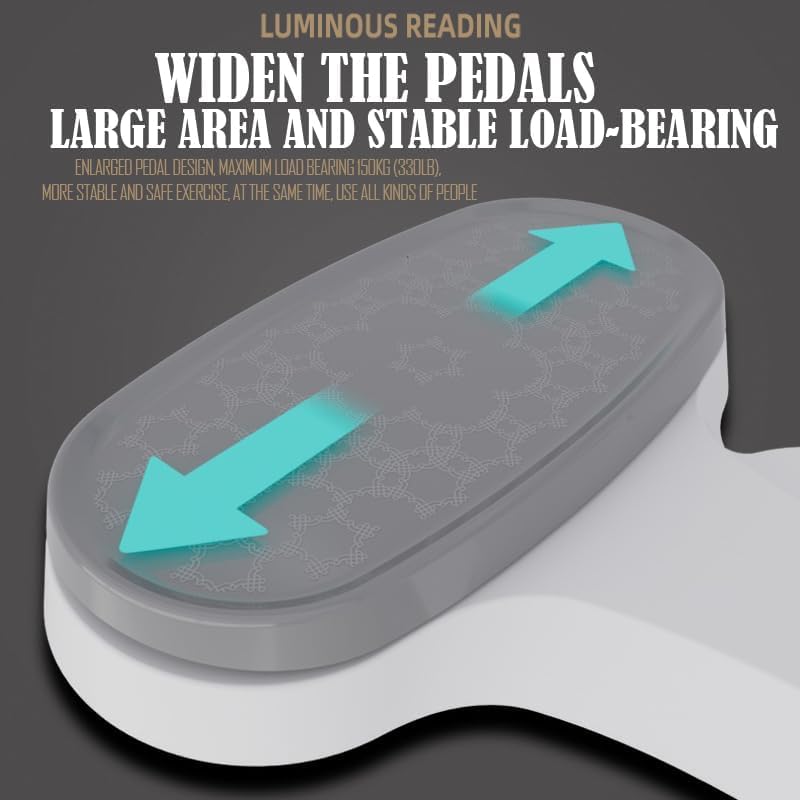 Vista 2 de Waist Twister Disc Exercise, Ab Twist Board, Abs Workout for Slim Waist and Core Ab Exercise, Noiseless Home Gym Equipment for Women Men Gris