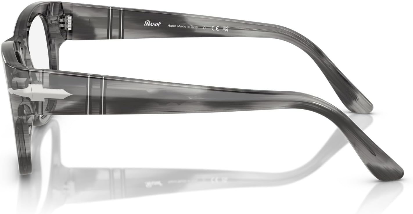 Persol womens Po3297v Rectangular Prescription Eyewear Frames