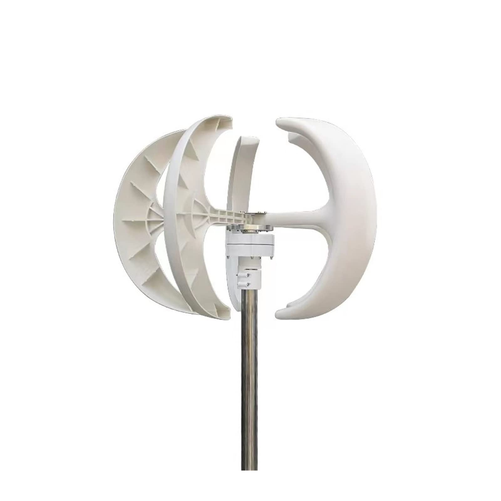 Générateur de moulin à vent éolienne verticale 2000W 24V blanc basse vitesse - 7