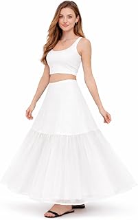 SEER Cancan Skirt for Lehenga for Women - Cancan for Gown Or Cancan Petticoat Underskirt Skirt Slip Beige Price In India