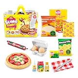 Slime Mart Small Basket by ZURU, Toy, Arts & Crafts for Kids and Kidults, Soft Slime Making Kit - Slime Kit for Girls Ages 6-10 - Fun Gift Idea for Boys Girls - Fidget Toys - Sensory Toys (Pizza)