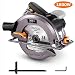 Produktbild TACKLIFE 1800W & 4700RPM Kreissäge mit Parallelanschlag,Handkreissaege, Absaugadapter, 24T 190 mm Sägeblatt, zum Schneiden von Holz, Kunststoff - ECS01A