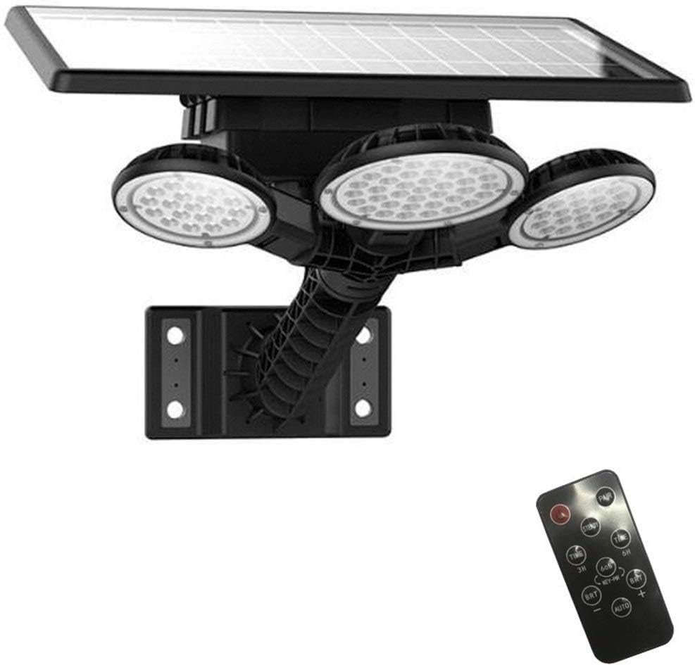LED Solar Light Outdoor Garden Fence Front Door Power Light for Garage Garden Solar Outside Adjustable Solar Security Light IP65 Waterproof Solar Wall Light