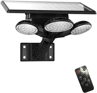 LED Solar Light Outdoor Garden Fence Front Door Power Light for Garage Garden Solar Outside Adjustable Solar Security Light IP65 Waterproof Solar Wall Light