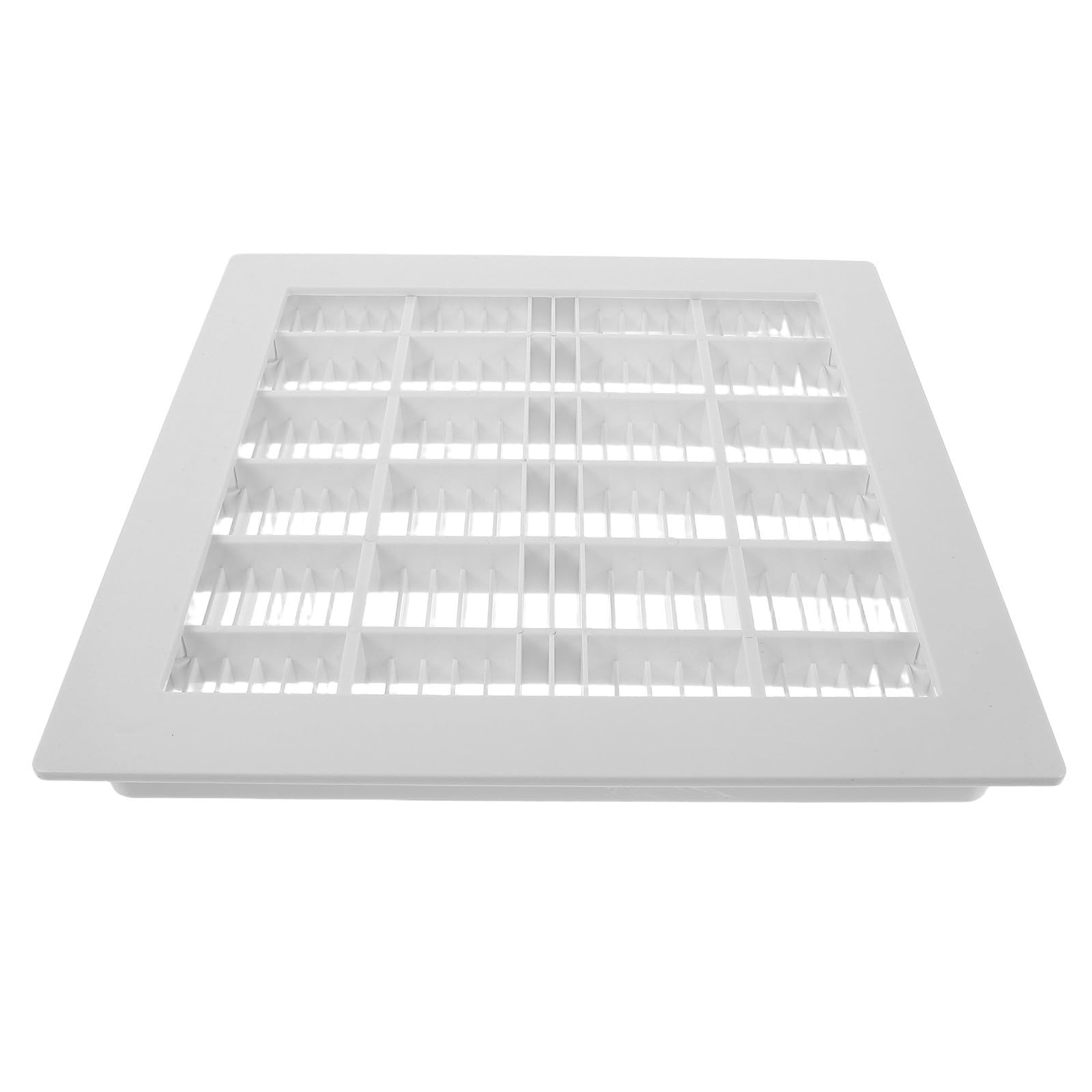 Desagüe del Suelo Piscina Cubierta de Desagüe de Piscina Cuadrada 30x30cm ABS Blanco para Drenaje de Piso de Piscina con Control Preciso del Flujo de Agua