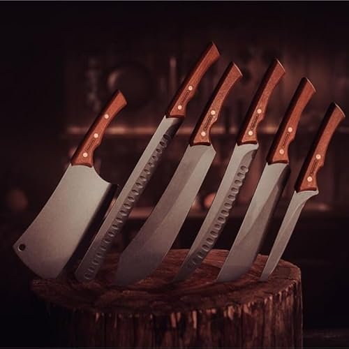 Faca para Carne Tramontina Churrasco Black com Lâmina de Aço Inox Escurecido e Cabo de Madeira 10