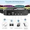 Miortior Electronic Drum Set, 10 Pads Roll-up Drum Practice Pad with Drum Pedals & Drum Sticks, Portable Drum Pad Machine Built-in Speaker with Headphone Jack, Great Christmas & Birthday Gift for Kids #2