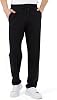 COMEOR Men's Thin Lightweight Breathable Cotton Straight Leg Jogging Pants, Long Sweatpants, Men's Jogger Training Trousers, Relaxing Tracksuit Bottoms
