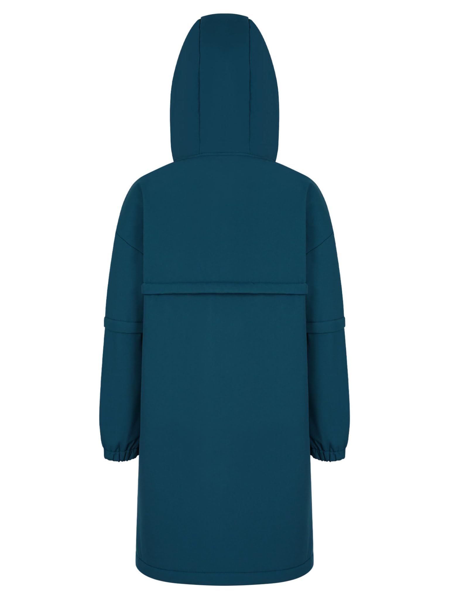 TTAO Mädchen Junge Badeponcho Flanell Bademantel Kapuze Poncho Mit Taschen Zip Cover Up Kinder Unisex Wickelmantel Langarm/Kurzarm Für Strand Schwimmen Surfen