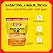Bragg Premium Nutritional Yeast Seasoning - Vegan, Gluten Free – Good Source of Protein & Vitamins – Nutritious Savory Parmesan Cheese Substitute (Original, 12 Ounce (Pack of 1))