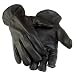 Northstar Men's Black Deerskin Gunn Cut Gloves (Unlined) 011B (L)