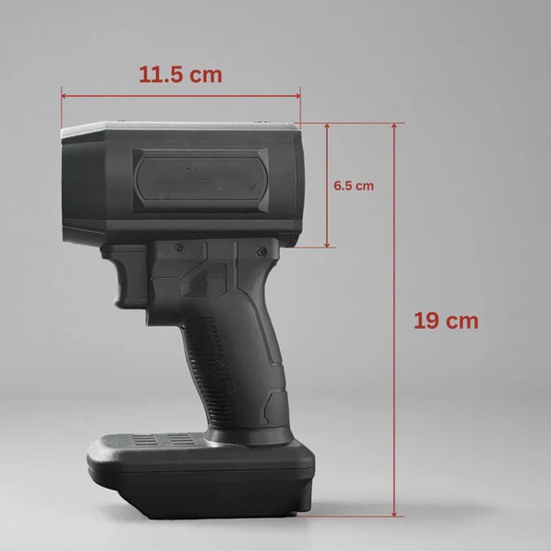 Storm Jet Blower 2.0, 2025 New Electric Cordless Leaf Blower 130,000 RPM 200 Mph, Portable Handheld Turbo Blower Car Dryer for Patio, Lawn, Blowing Leaves (for Makita)