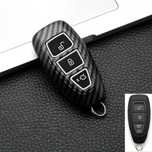 Étui pour clé télécommande de voiture Ford Focus C-Max S-Max Galaxy Transit