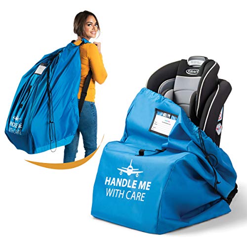 Car Seat Travel Bag for Airplane. Bonus E-Book. Protect from Germs. Safe