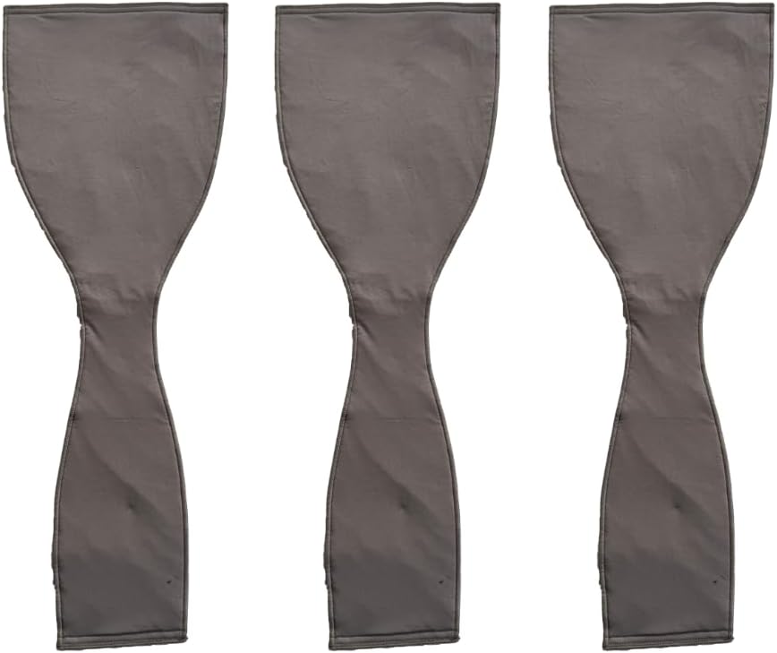 Mens Replacement Activated Carbon Fabric Filter Pad - 3-Pack (Small)