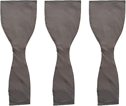 Mens Replacement Activated Carbon Fabric Filter Pad - 3-Pack Small