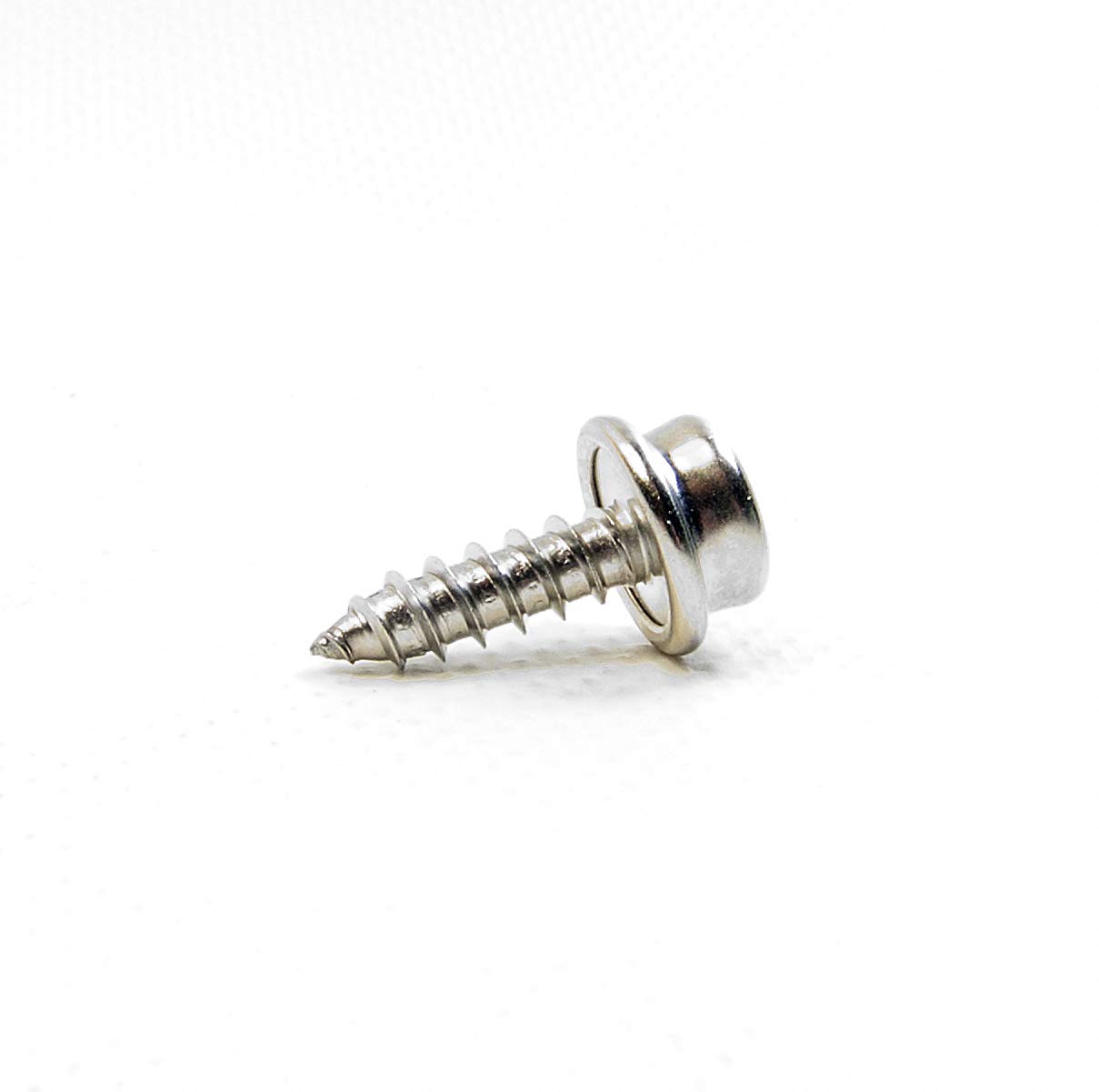 Snap Screw Stud Oversized #10 Stainless Steel Screw for Existing Holes That Have Become Worn (3/8" 25 Pc. Set)