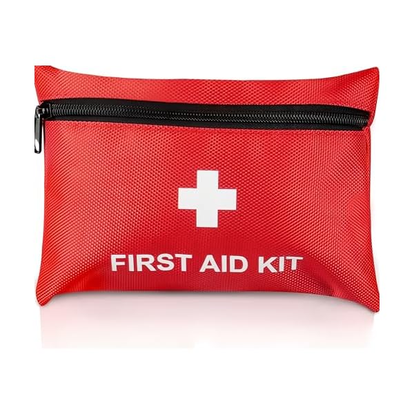 KUTONTECH Premium Mini First Aid Set – 28 Pcs Small Survival Essentials Kit for Emergencies, Travel, and Outdoor Activities.