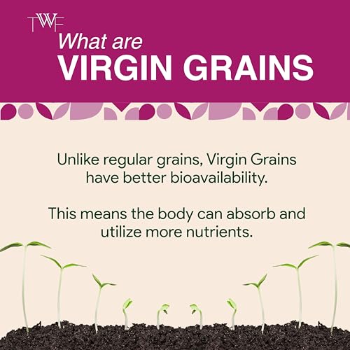 Image of TWF Virgin Amaranth Flour | 5 Kg | Stone Ground Rajgira Atta | Naturally Gluten-Free | Fiber-Rich | Not Pulverised | Ramdana Atta | Rajgira Peeth | Millet Flour | Ideal for Fasting | Vrat | Upvas | Soft Puffed Rotis, Baking & Gut Health