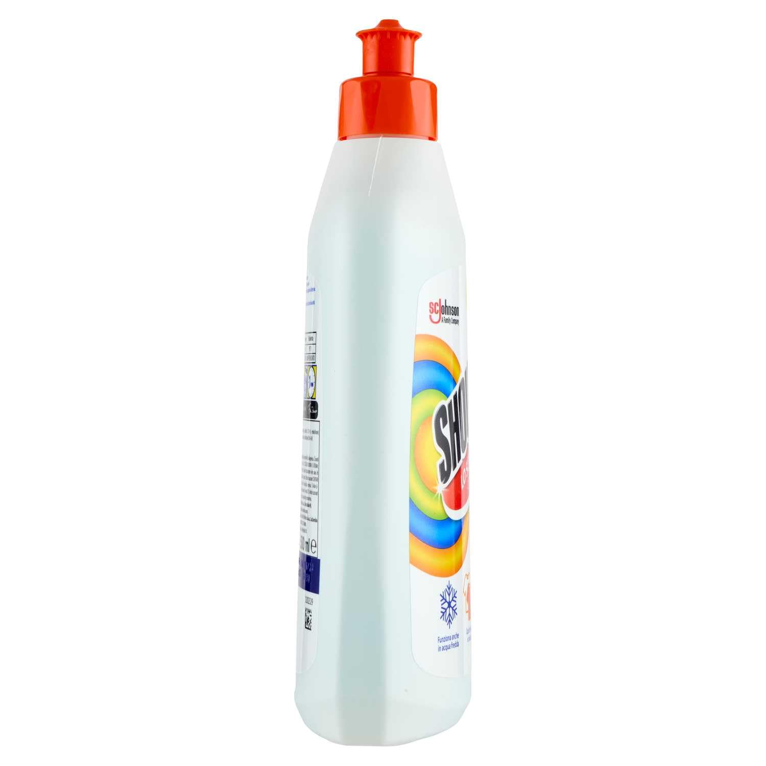 Shout - Quitamanchas líquido para ropa (8 unidades, elimina las manchas difíciles, ideal antes de lavar en la lavadora, 500 ml, incluye llavero Beni Culinari gratuito)