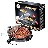 Roland Germany XXL Pizza Pfanne, 42cm Extra Tief, 13cm Höhe, mit...