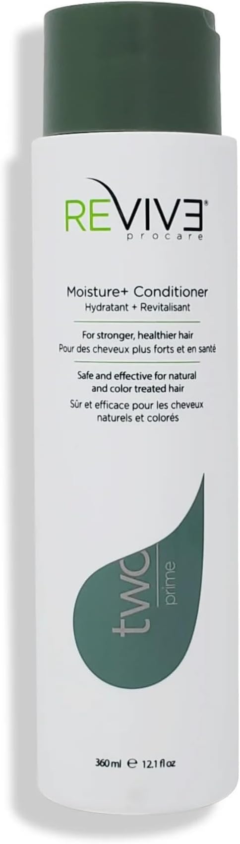 PRIME Moisture & Hair Conditioner for Damaged Dry Hair - Moisturizing, Hydrating Conditioner with Keratin Amino Acids, Plant Proteins, Peptides & Botanical Extracts, Sulfate Free, 12 oz