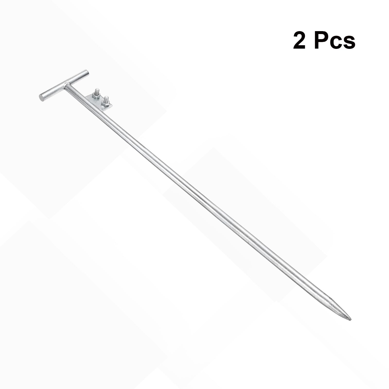 QUARKZMAN Palo Terra Freddo Zincato Messa a Terra 3.3ft 2pz