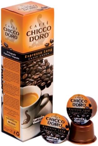 Espresso Long Cafe Crema (10 Capsules Box 80 G)
