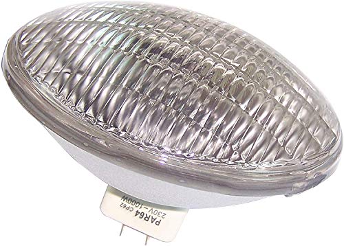 Tawelun Par64 120V 1000W White Halogen Light Bulb Par64 Lamp (PAR 64 1000W 120V)
