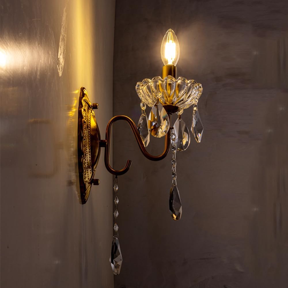 Amazon.co.jp : ウォールライト シャンデリア シングルキャンドル